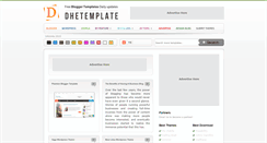 Desktop Screenshot of dhetemplate.com